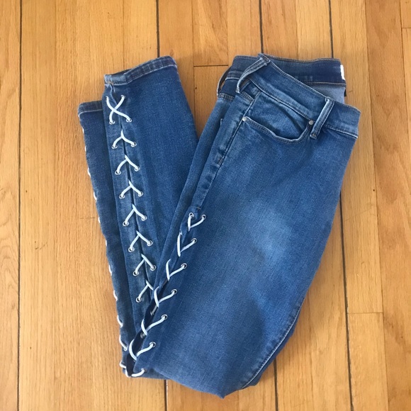 PacSun Lace Up Jeans - Picture 3 of 5
